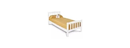 PATRIA ECO CAMA 1.00 BLANCA