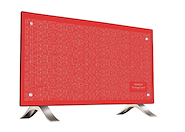 PEABODY VC20R CONVECTOR 2000w. Vidrio Rojo