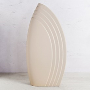 PELTRINA 58539 JARRON CERAMICA BEIGE