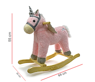 PHI PHI TOYS 9012 MECEDOR PELUCHE UNICORNIO (musical)