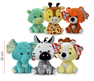 PHI PHI TOYS 1697 PELUCHE ANIMALES SENTADO 20CM