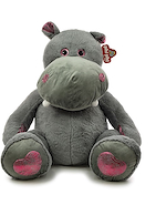PHI PHI TOYS 3501 PELUCHE HIPOPOTAMO SENTADO 55CM