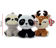 PHI PHI TOYS 1693 PELUCHE (panda/bambi/perezoso) 22CM