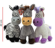 PHI PHI TOYS 1414 PELUCHE CEBRA/BURRO/UNICORNIO