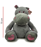 PHI PHI TOYS 3502 PELUCHE HIPOPOTAMO SENTADO 75CM
