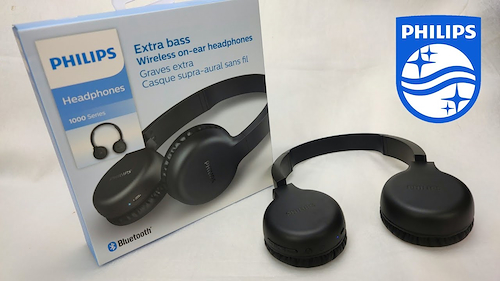 PHILIPS TAH1205 AURICULAR Bluetooth con Vincha con Microfono 15hs.