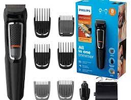 PHILIPS MG3730 CORTABARBA RECARGABLE    8 Accesorios MULTIGROOM
