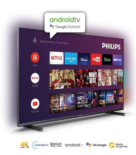 PHILIPS 65PUD7906/77 Televisor  65 SMART Ultra HD 4K Android Ambilight