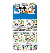 PIÑATA MICKEY SABANA TWIN FULL 090X190 Licencia