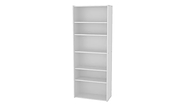 PIRO 928 BIBLIOTECA  0.80 BLANCA 5 estantes