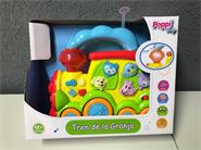 POPPI BABY WD3635 TREN de la granja CON SONIDO Y LUCES