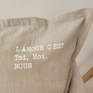 PRIMITIVO URBANO AMOUR FUNDA ALMOHADON 50X50