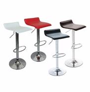 ROSARIO IMPORT SRL 3012/99 BANQUETA BAR cromada/blanca
