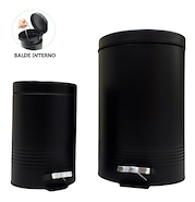 SIKLA 960973AE CESTO DE BASURA Negro Mate 3lts.