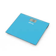 SILFAB BE212 TURQUOISE BALANZA PERSONAL DIGITAL 150 Kgs. Vidrio