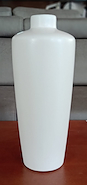SILVIA DE LAS COSAS 516 JARRON CERAMICA BLANCO OPACO