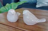 SILVIA DE LAS COSAS 00 PAJARITO CERAMICA SET X2