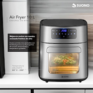 SUONO HOG0188 FREIDORA DE AIRE 10.0 Litros 1700w.