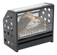 TAS-EME 20705 ANDINO BLACK FOGON 5000c. GAS NATURAL. CON ENCENDIDO FTE. VIDRIO