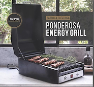 TAS-EME 33201 ENERGY GRILL MAX PARRILLA 0.50 mtr. PONDEROSA Electrica Para Mesada