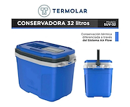 TERMOLAR ALPSUV32L CONSERVADORA CLASICA 32 LITROS