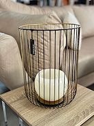 THE VOOR STORE 100463- LAKS FANAL METAL dorado GRANDE