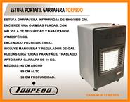 TORPEDO 950 ESTUFA GARRAFERA 3800c