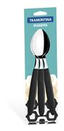TRAMONTINA IPANEMA 23367/900 CUCHARA TE X12U Plastico negro