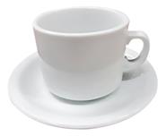 TSUJI Gourmet-450 TAZA DESAYUNO  c/plato blanco