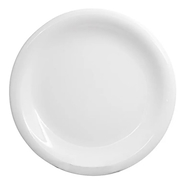UNIVERSO DECO 001-0801 PLATO PLAYO  blanco
