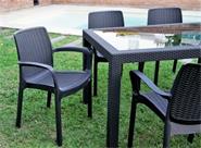 VOSS 2000 GUINEA SILLON JARDIN Grafito Tipo Rattan