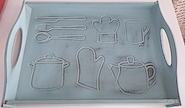 ZAIRE 051020/054048 BANDEJA MADERA VINTAGE