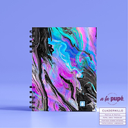 A LA PUPÉ Cuaderno A4 80 H. Rayado Serie Popurri - Sin Elastico