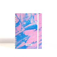 A LA PUPÉ Cuaderno 16 X 21 80 H. Rayado Serie Popurri - Con Elastico
