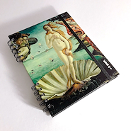 A LA PUPÉ Cuaderno 16 X 21  80 H. Liso Serie Artistas - Con elastico