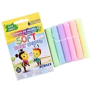 ACRILEX Masa soft x 6 Pastel Juegos