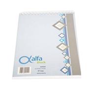 ALFA Block De 80 Hojas A5 Rayado Cuadernos