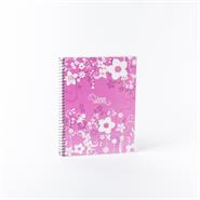 ARTE Cuaderno 16 X 21 80 Hojas Bloom Rayado Cuadernos