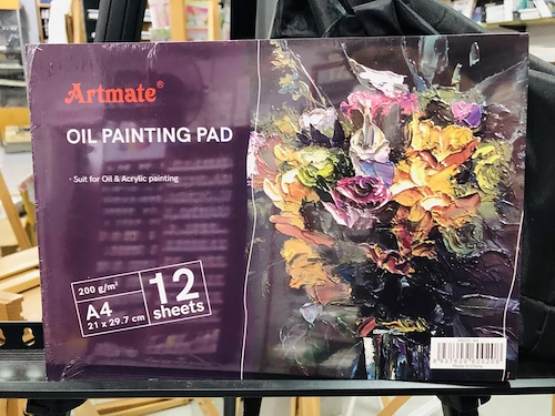 ARTMATE Block Oleo y Acrilico A4 12 H. 200 grs.