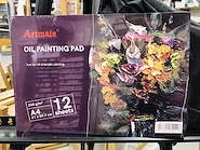 ARTMATE Block Oleo y Acrilico A4 12 H. 200 grs.