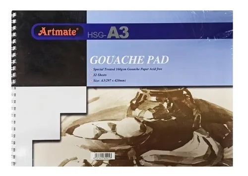 ARTMATE Block Acuarela A3 24 H. 190 grs.