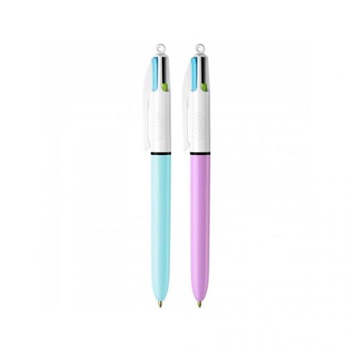 BIC Boligrafo 4 Colores Fashion Escritura