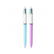 BIC Boligrafo 4 Colores Fashion Escritura
