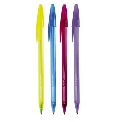 BIC Cristal Fashion Shimmers Boligrafo Escritura