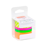 BRW Washi Tape Neon 4 cintas color neon