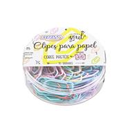BRW Clips triangular pastel x50 Organizadores
