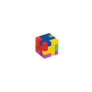 BRW Goma Tetris Goma de borrar