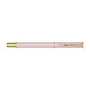 BRW Boligrafo Pastel con Dorado Punta 1 mm