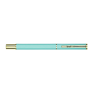 BRW Boligrafo Pastel con Dorado Punta 1 mm