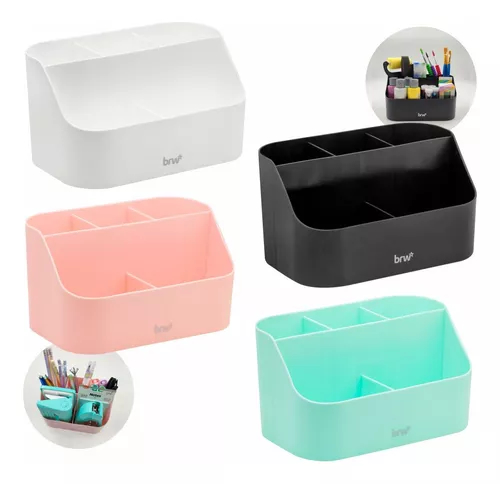 BRW Organizador Horizontal 5 Comp. Escritorio, Cosméticos Y Accesorios